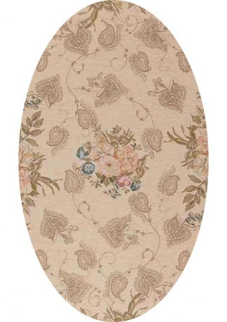 Ковер Elegant Tapestry Anouchka Fiore 7066-Ivr Oval 1