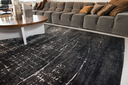 Ковёр Mad Men Griff-8655 White On Black16