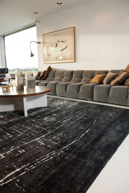 Ковёр Mad Men Griff-8655 White On Black15