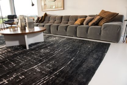 Ковёр Mad Men Griff-8655 White On Black14
