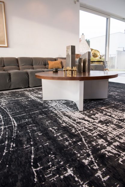 Ковёр Mad Men Griff-8655 White On Black12