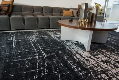 Ковёр Mad Men Griff-8655 White On Black10