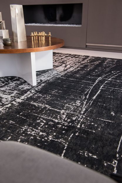 Ковёр Mad Men Griff-8655 White On Black8