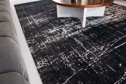 Ковёр Mad Men Griff-8655 White On Black6